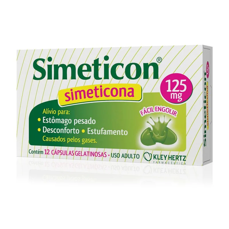 Simeticona 125mg 12 cápsulas
